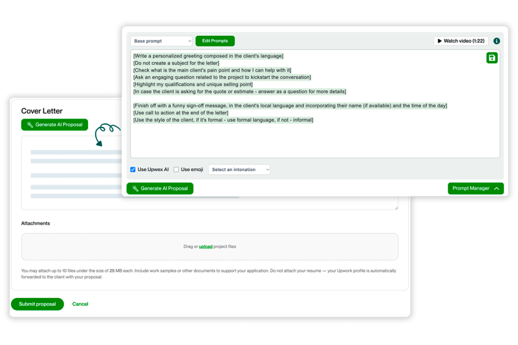 Crafting an Expert Profile | Upwork AI Proposal Generator